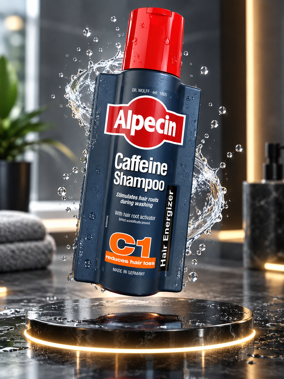 Alpecin Caffeine Shampoo C1 – 250ml - Image 2