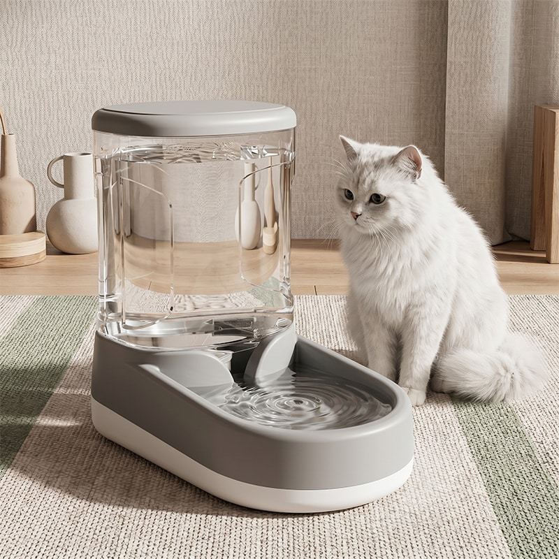 3.8L Automatic Pet Feeder & Water Fountain – Cat & Dog Food Dispenser - Image 2