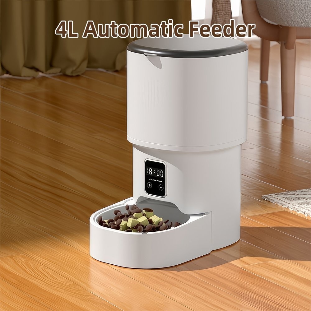 4L Pet Cat Feeder Automatic With Timer Food Dispenser For Cat Dog Food Feeding - Image 10